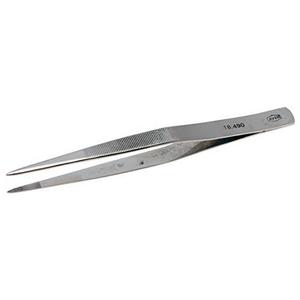 Aven 184905 -15/16 in. Tweezers with Blunt Serrated Tips